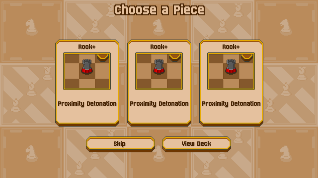 Add a chess piece to your deck!