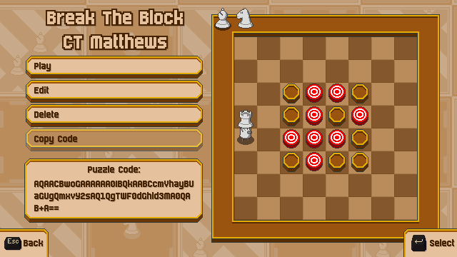 Chessplosion Puzzle: Break The Block