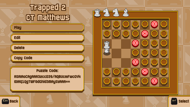 Chessplosion Puzzle: Trapped 2