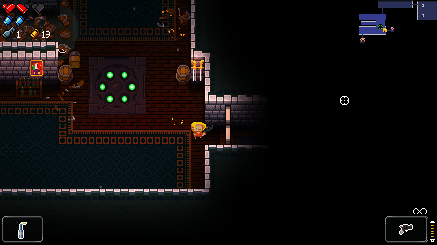 Enter the Gungeon (mouse+keyboard)